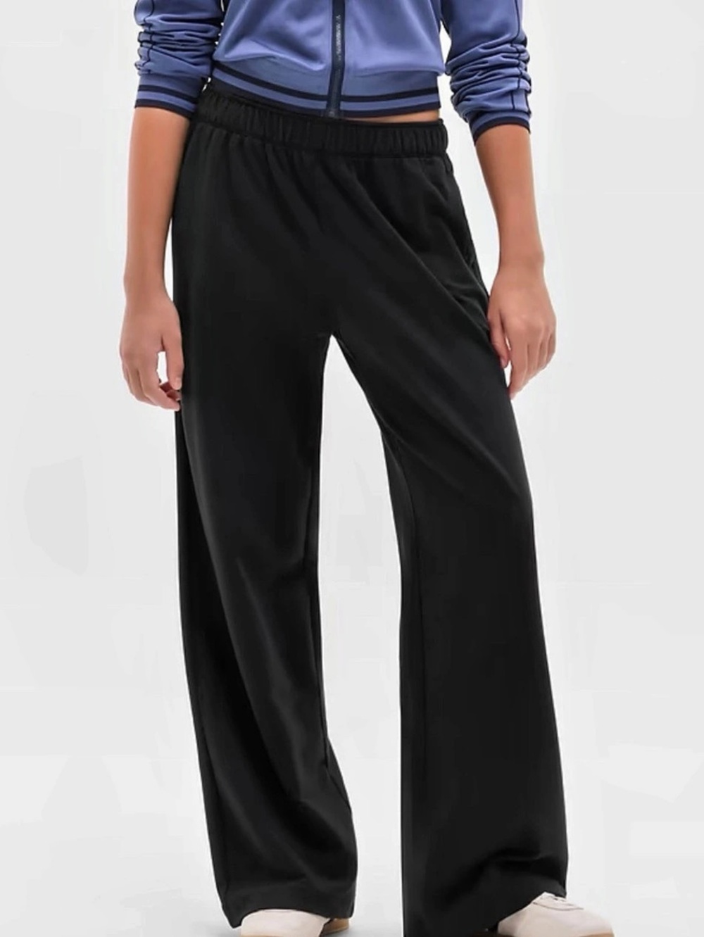 Athleta Girl All Day Wide Leg Pant Wide Leg Pants in Black Size S/7, L/12, XL/14